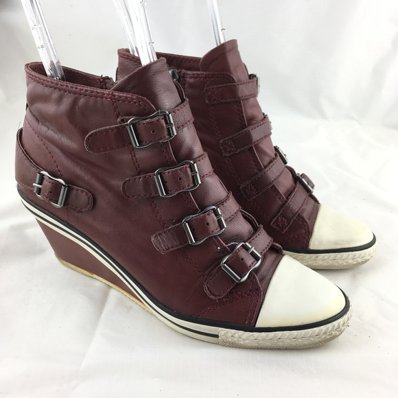 ash genial wedge sneakers